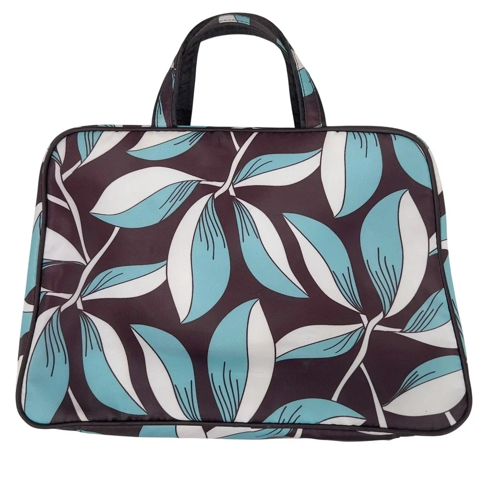 TRINA & CO Floral Cosmetic Travel Bag Organizer Pouch Trina Turk‎